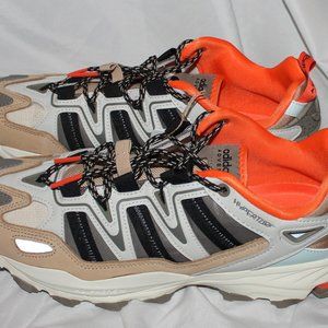 Adidas Originals Hyperturf hiking beige grey orange shoes men's